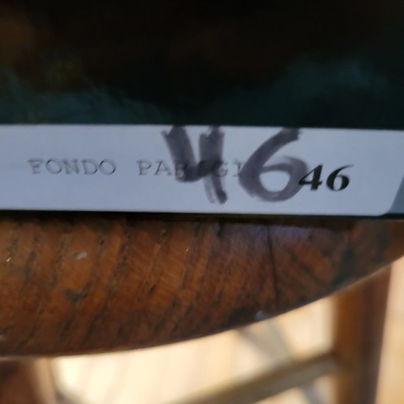 Giovanni Conti Italian black slip on crystal shoes, size 46 European/13 Us - Picture 15 of 16